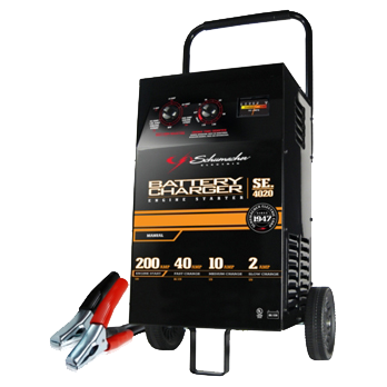 All Purpose 200/100/40/10 Amp Manual Wheel Starter/Charger