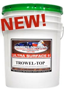 Trowel-Top Cement