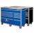 56" 11 Drawer Professional Roller Cabinet